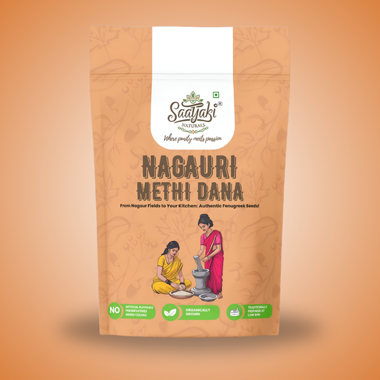 Nagauri Methi Dana - Premium Bold & Clean Fenugreek Seeds