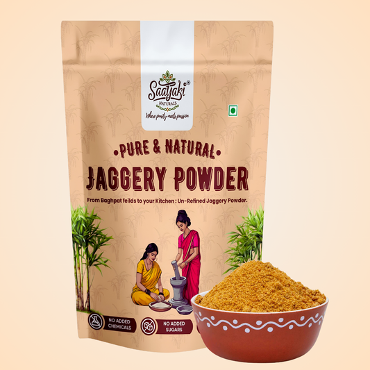 Organic Jaggery Powder - Pure Desi Gur Powder