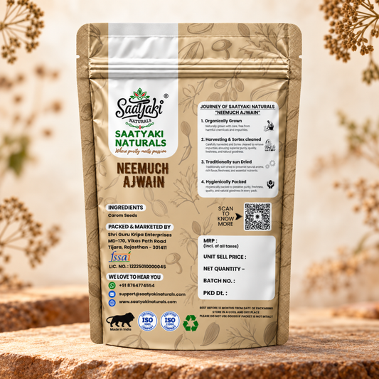 Neemuch Ajwain - Premium Organic Carom Seeds