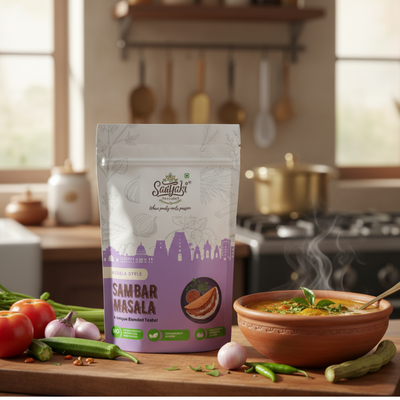 Kerala Style Sambar Masala - Authentic South Indian Spice Mix