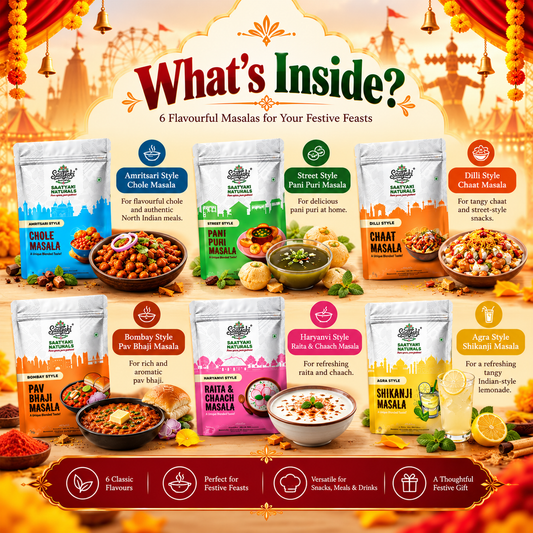 Dussehra Mela Chaat Box – 6 Masala Combo