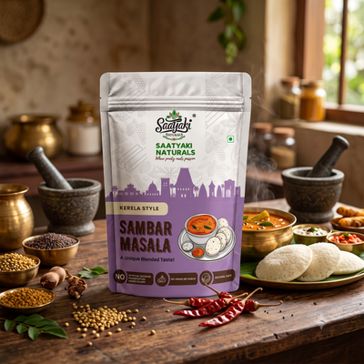 Kerala Style Sambar Masala - Authentic South Indian Spice Mix