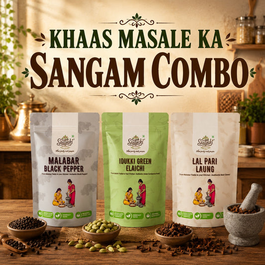 Khaas Masale Ka Sangam Combo – A Premium Trio of Aromatic Whole Spices