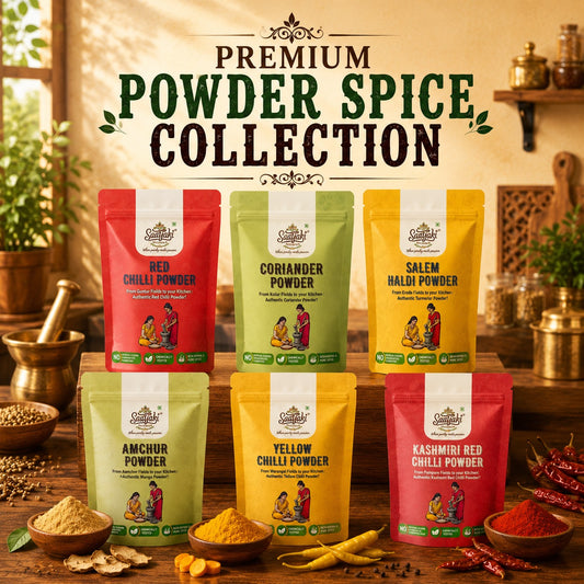 Premium Powder Spice Collection – A Complete Selection of Essential Indian Ground Spices