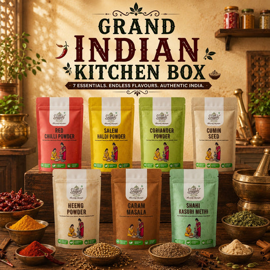 Grand Indian Kitchen Box – A Complete Collection of Everyday Cooking Essentials