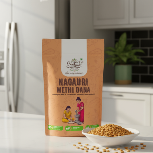 Nagauri Methi Dana - Premium Bold & Clean Fenugreek Seeds