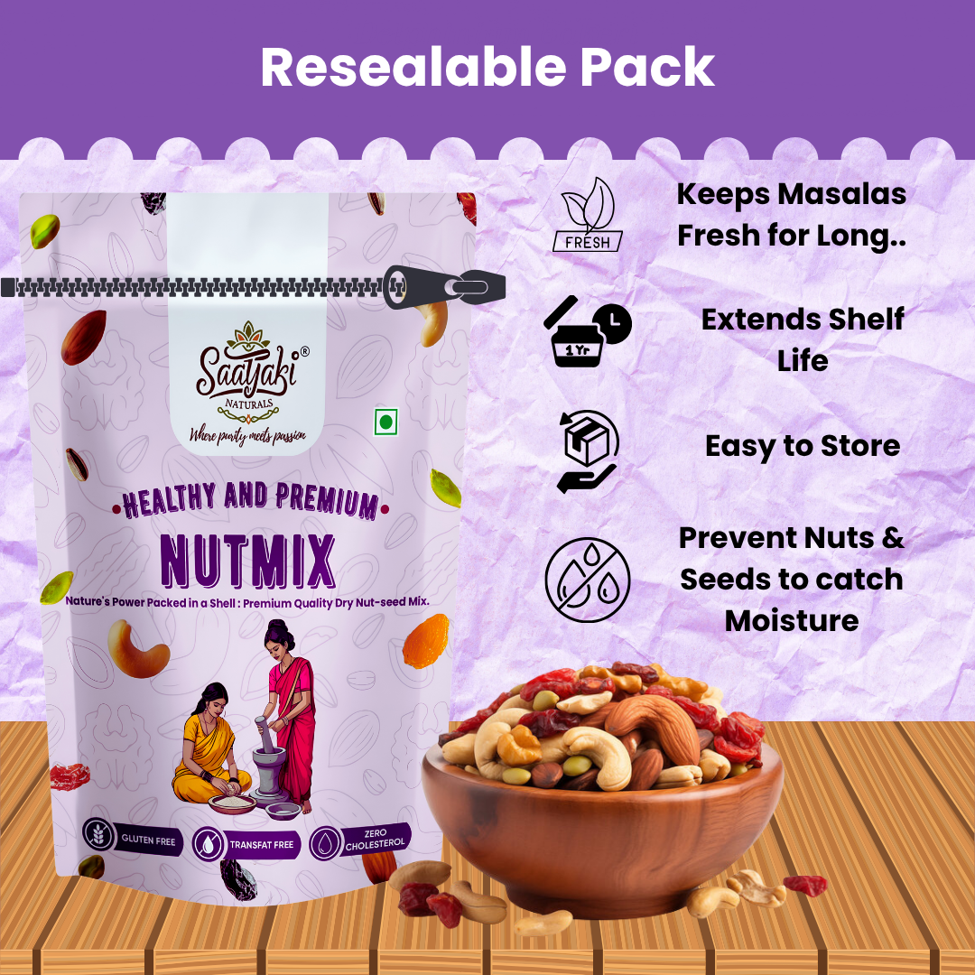 Premium Nutmix - Healthy Nuts & Seeds Mix