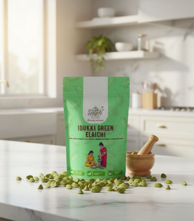 Idukki Green Elaichi - Premium Green Cardamom Pods