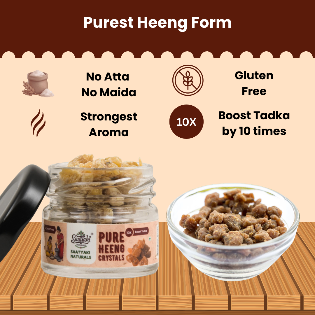 Heeng Crystals – Pure, Potent & Traditionally Aromatic Asafoetida