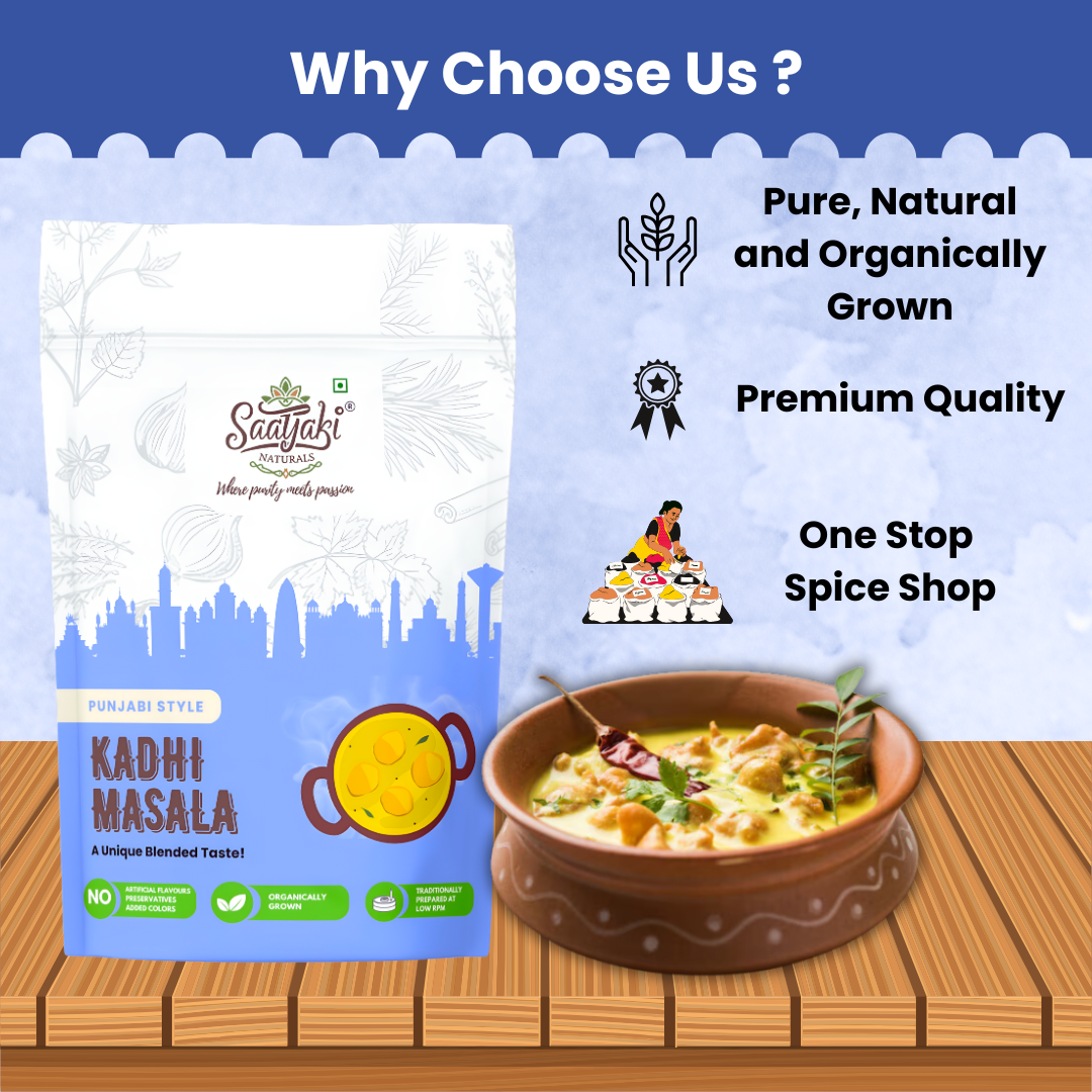 Pure Punjabi Style Kadhi Masala - Authentic North Indian Curry Spice Mix
