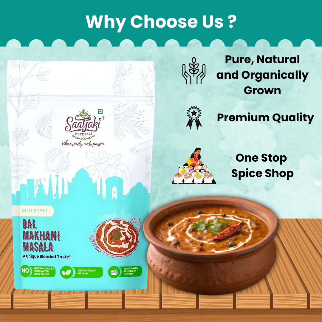 Dal Makhani Masala - Dilli Style Creamy Dal Makhani Spice Mix