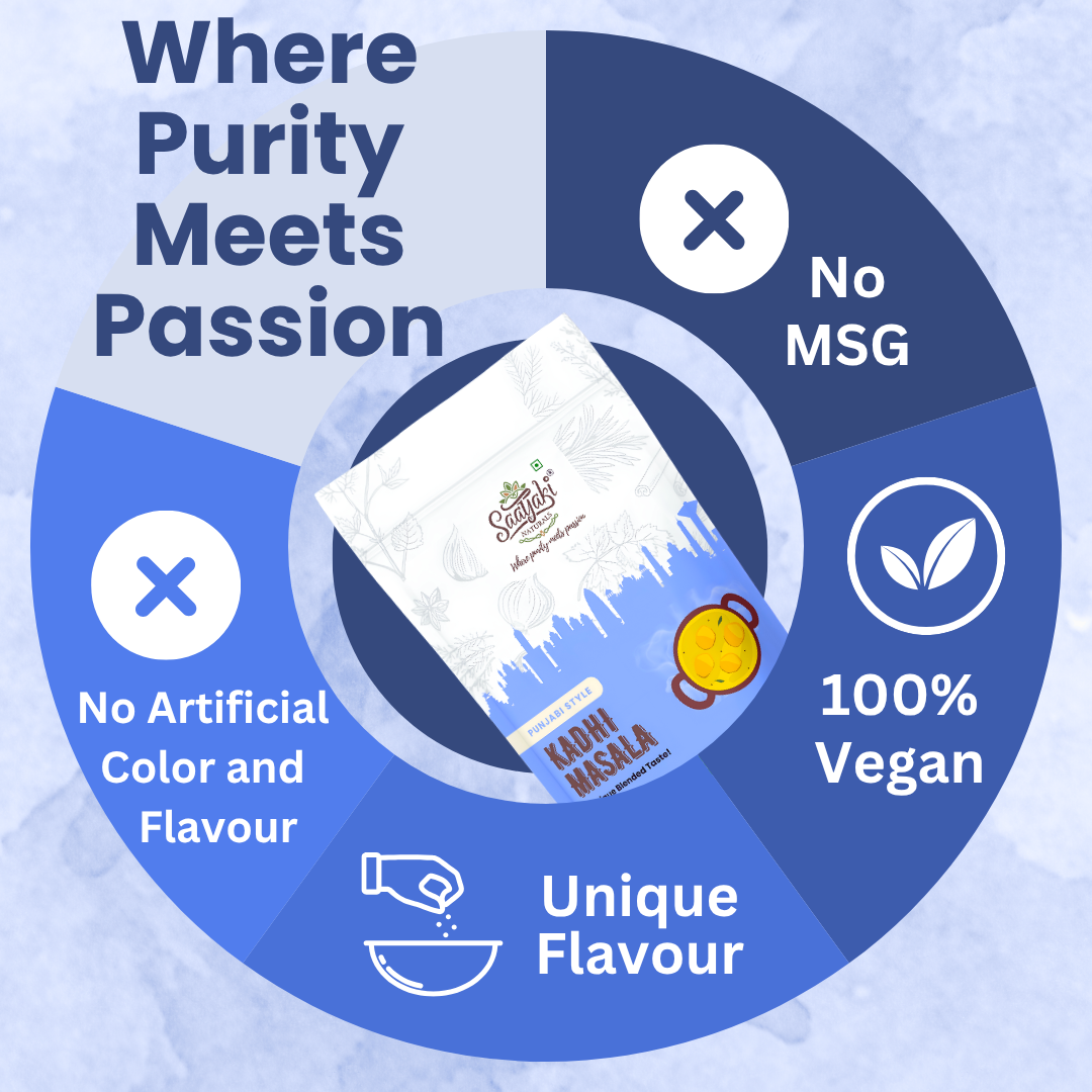 Pure Punjabi Style Kadhi Masala - Authentic North Indian Curry Spice Mix
