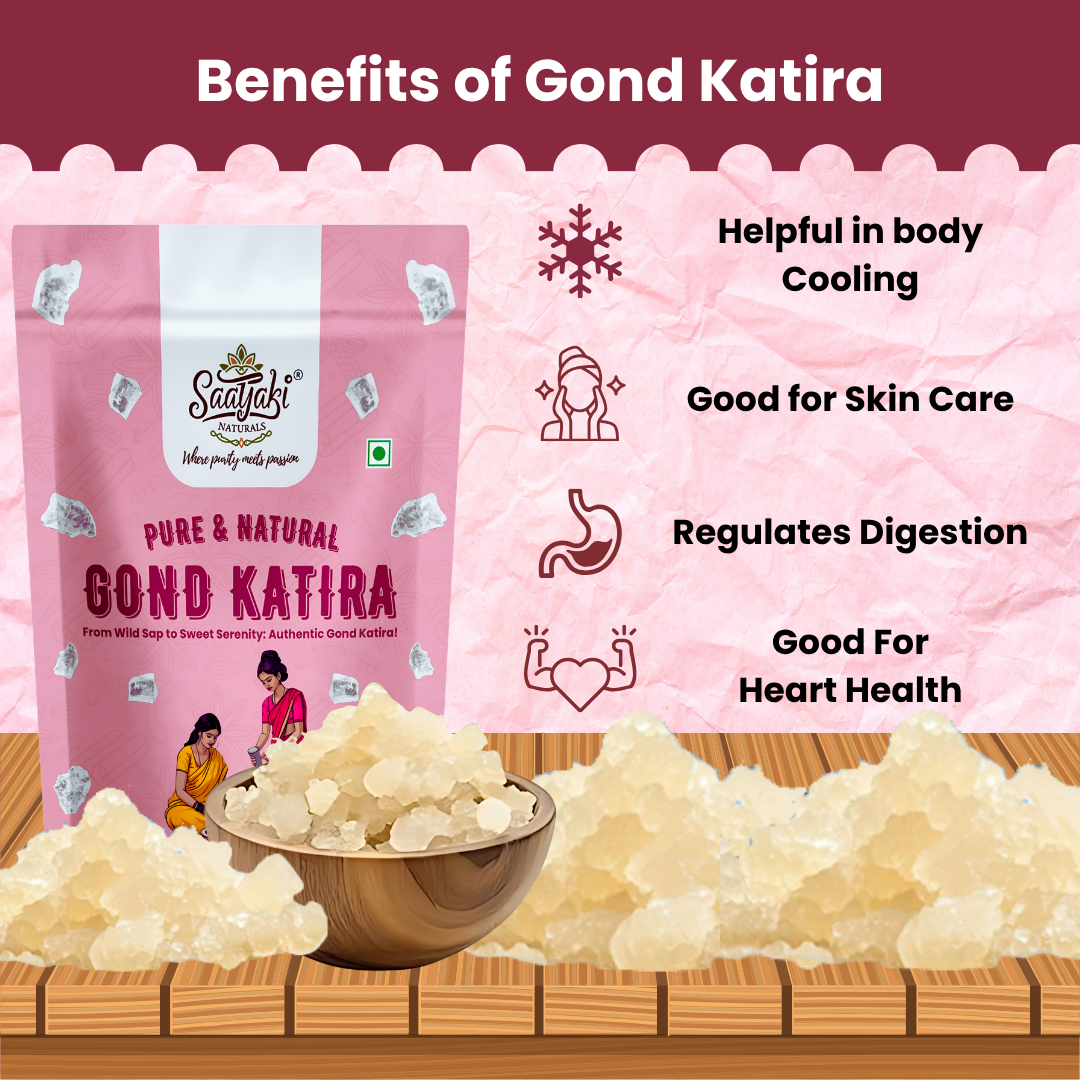 Pure Gond Katira - 100% Pure Edible Gum