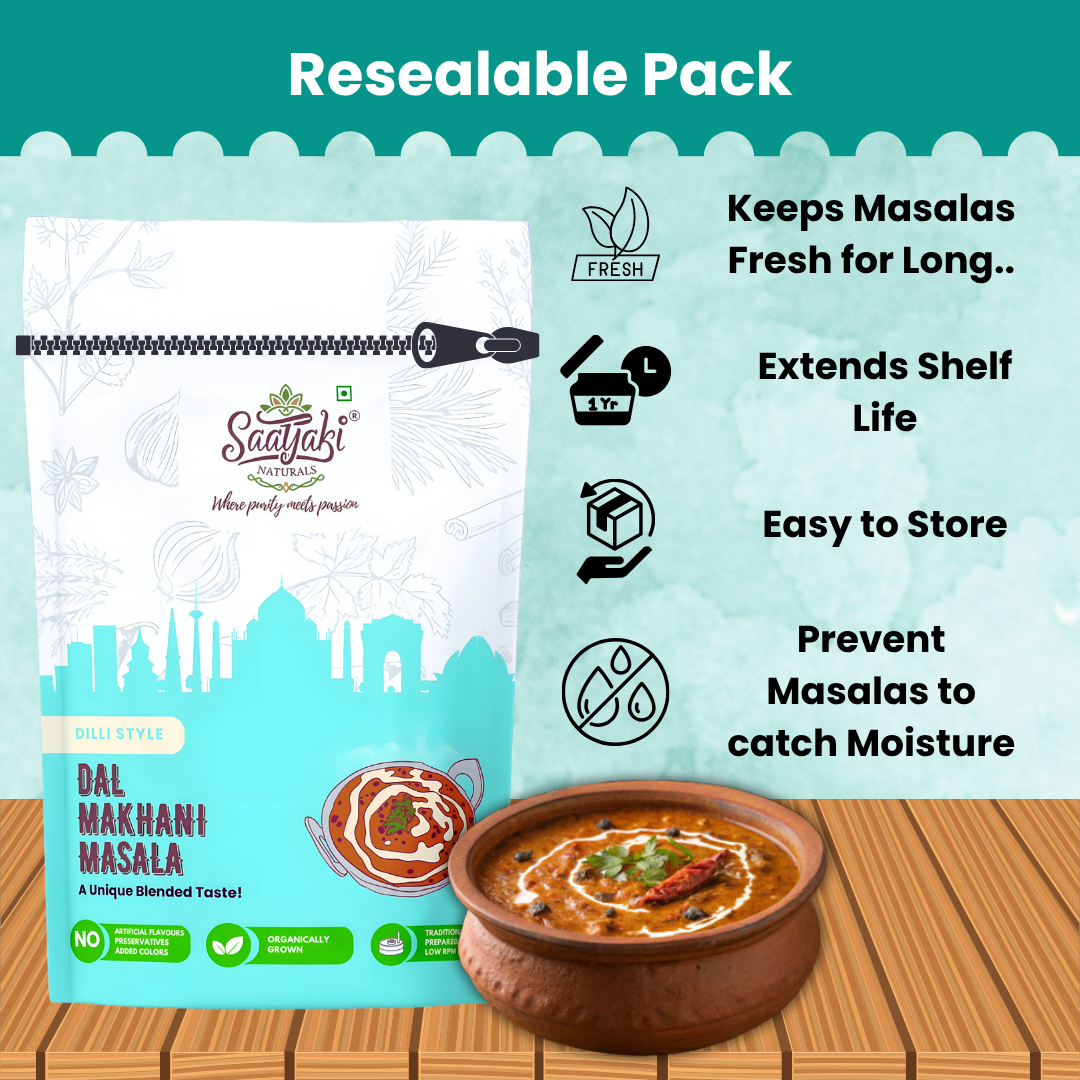 Dal Makhani Masala - Dilli Style Creamy Dal Makhani Spice Mix