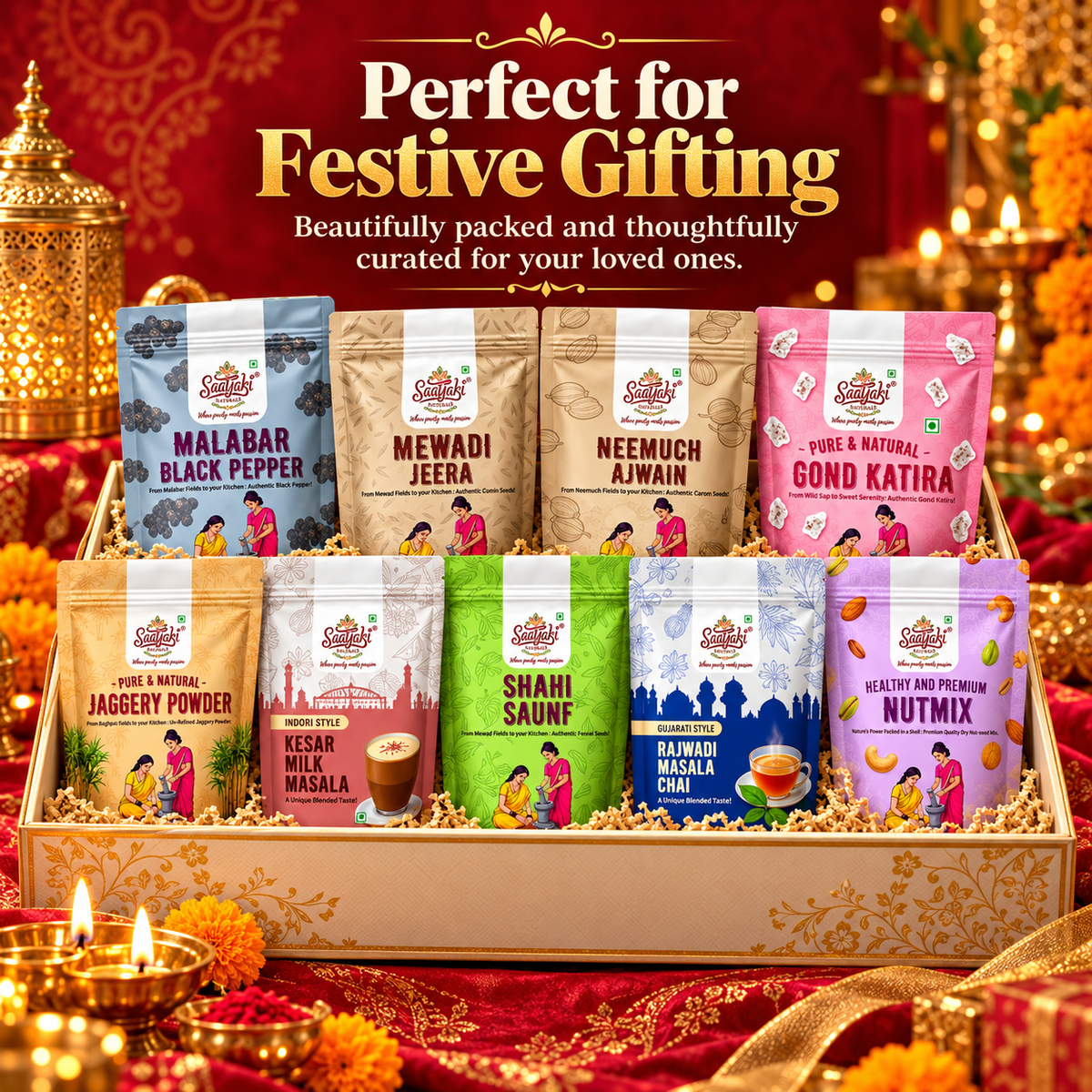 Navratri Special Vrat Box – 9 Masale
