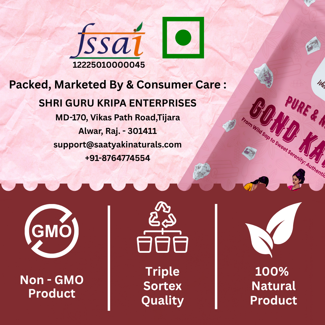 Pure Gond Katira - 100% Pure Edible Gum