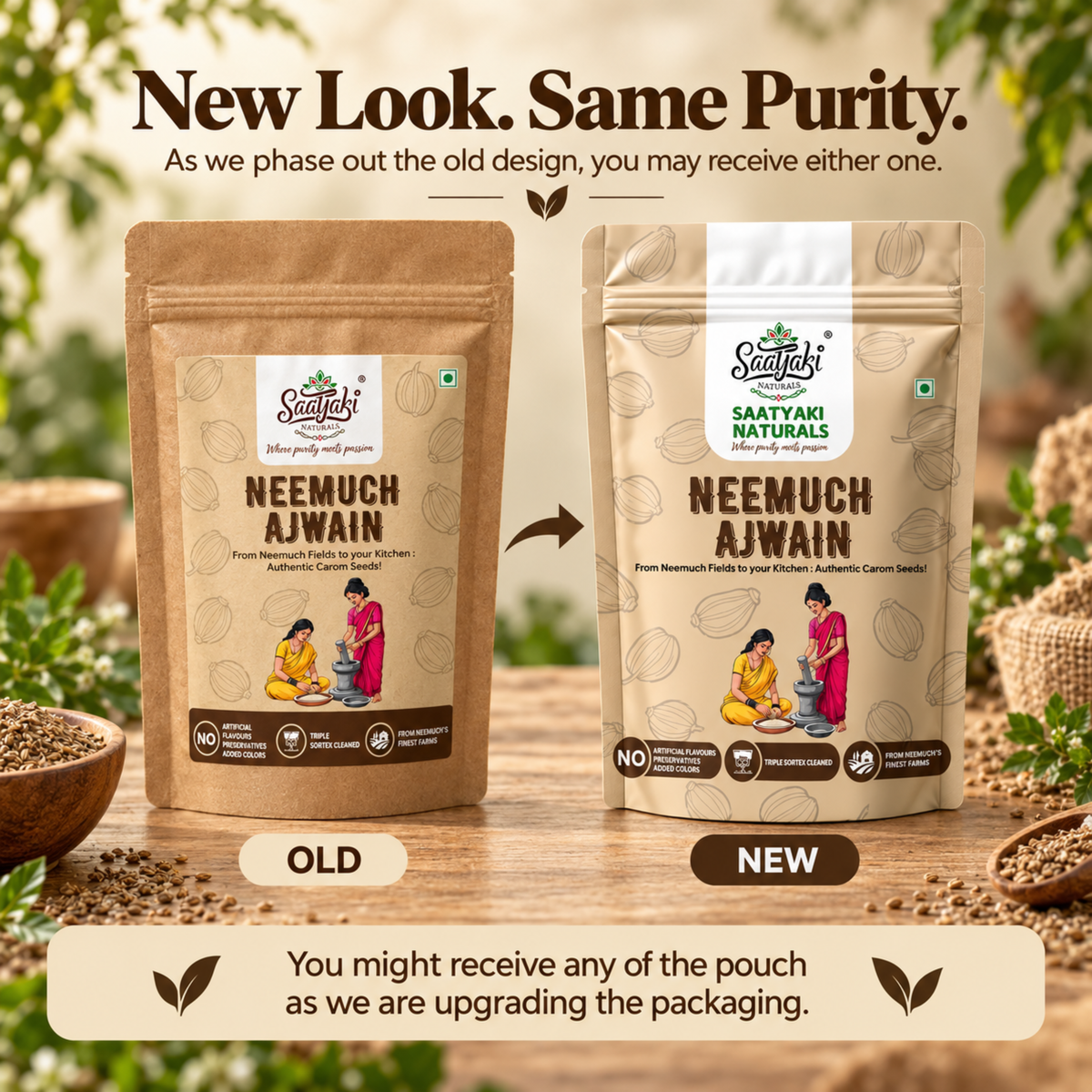 Neemuch Ajwain - Premium Organic Carom Seeds