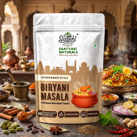 Hyderabadi Biryani Masala - One Spice Mix for Veg & Non-Veg Biryani