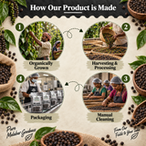 Malabar Black Pepper - Premium Whole Kali Mirch
