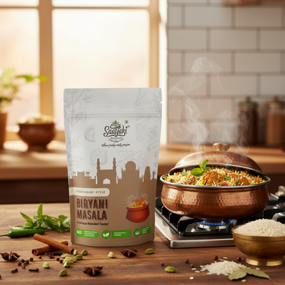 Hyderabadi Biryani Masala - One Spice Mix for Veg & Non-Veg Biryani