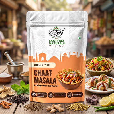 Dilli Style Chaat Masala - Authentic Spice Mix for Snacks & Salads