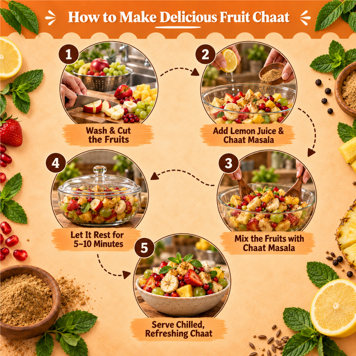 Dilli Style Chaat Masala - Authentic Spice Mix for Snacks & Salads