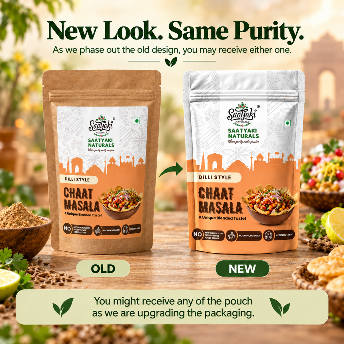 Dilli Style Chaat Masala - Authentic Spice Mix for Snacks & Salads