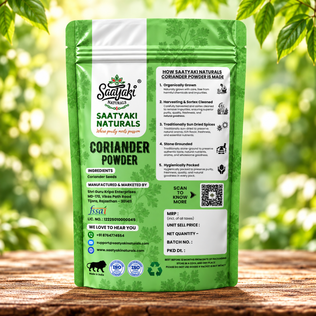 Coriander Powder - Premium Dhaniya Powder