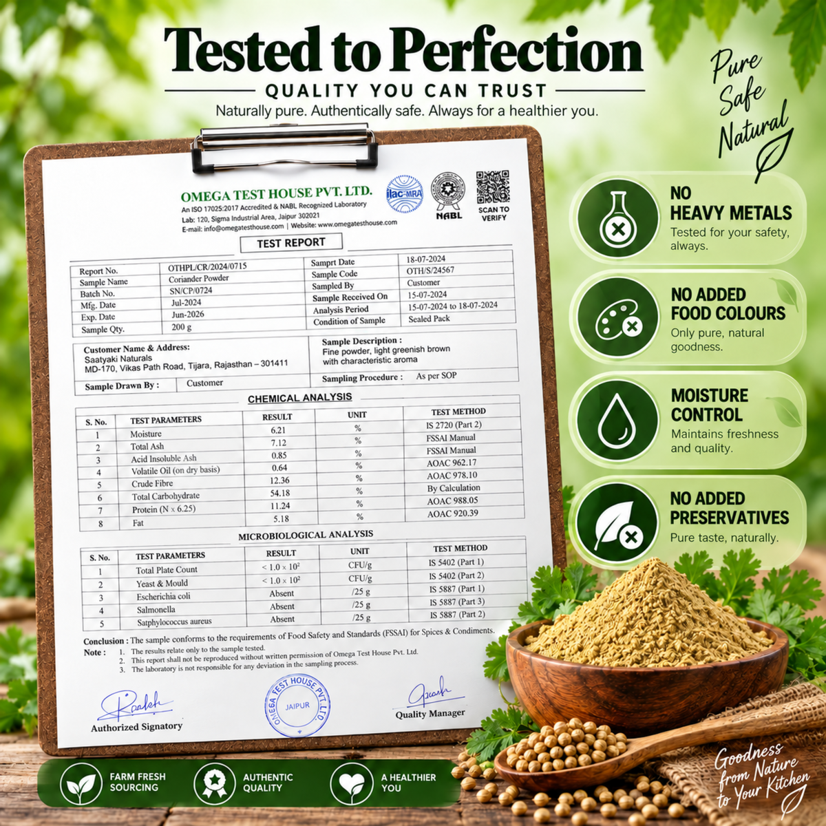 Coriander Powder - Premium Dhaniya Powder