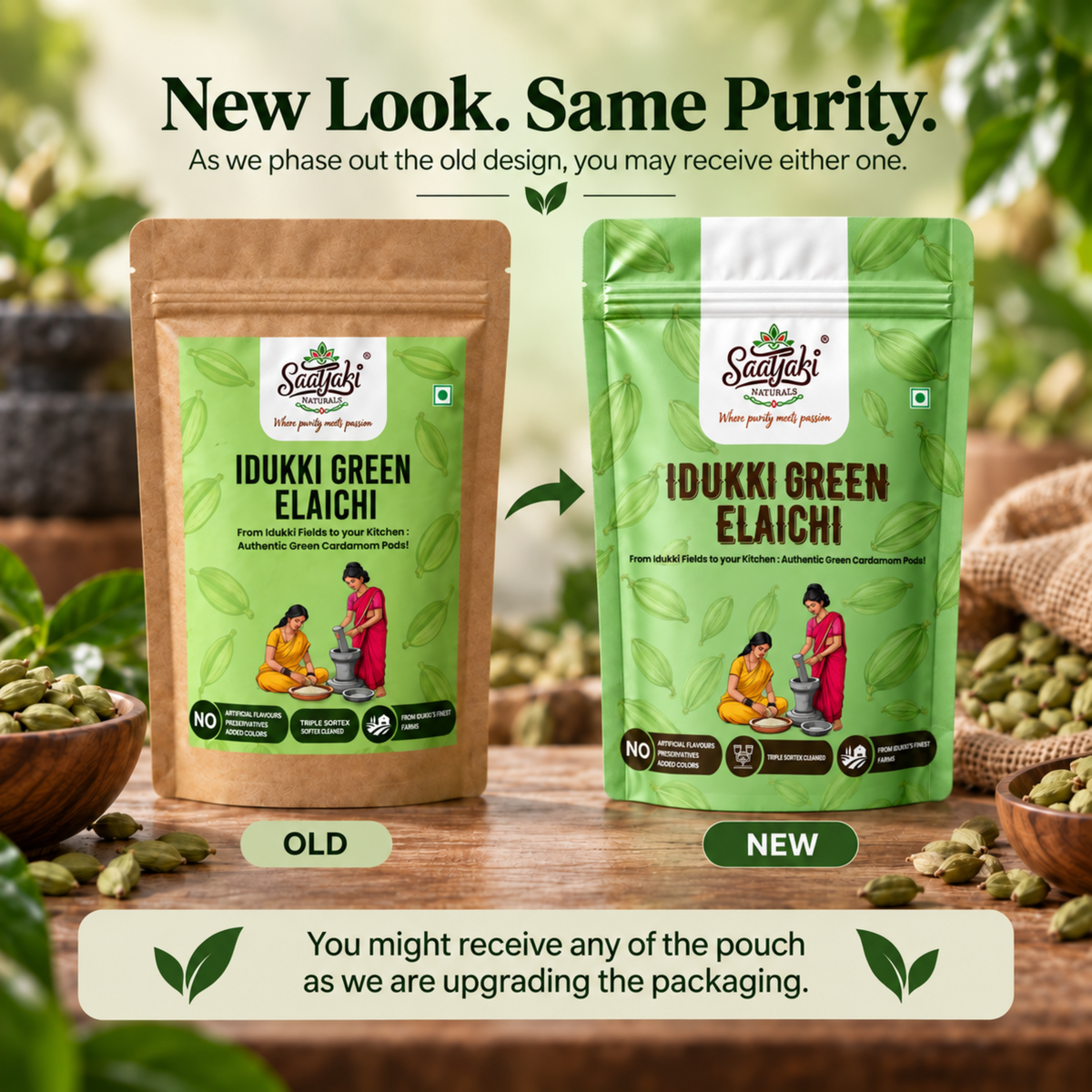 Idukki Green Elaichi - Premium Green Cardamom Pods
