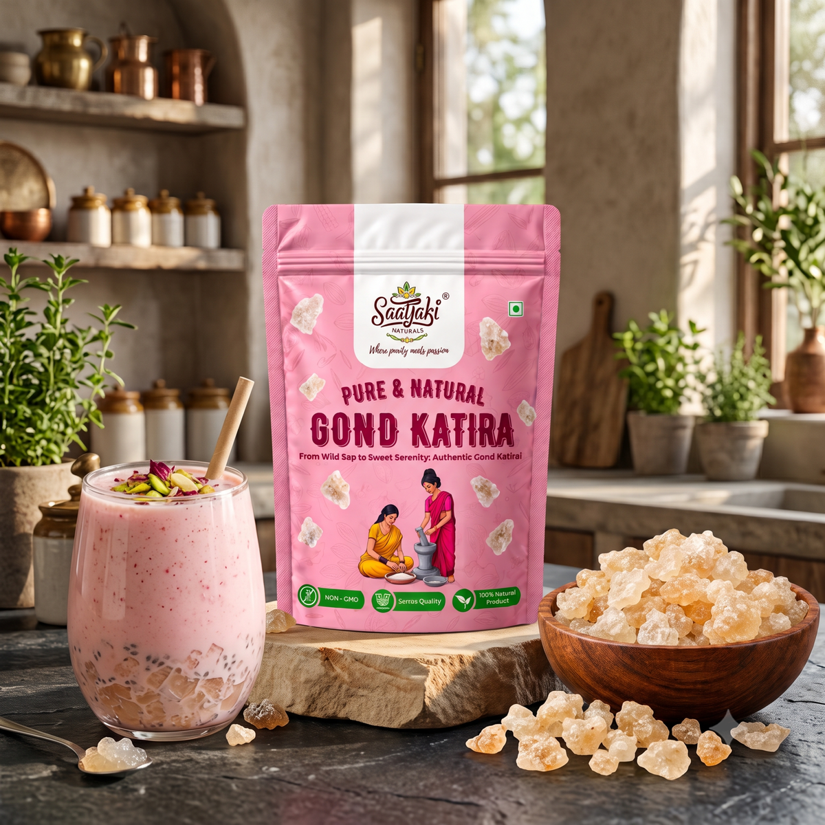 Pure Gond Katira - 100% Pure Edible Gum