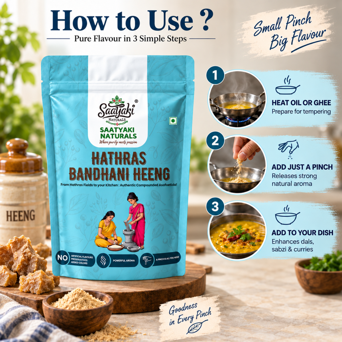 Hathras Bandhani Heeng - The Essence of Authentic Aroma