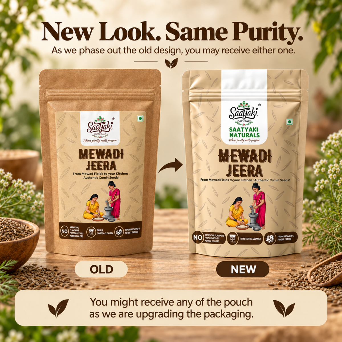 Mewadi Jeera - Premium Organic Cumin Seeds