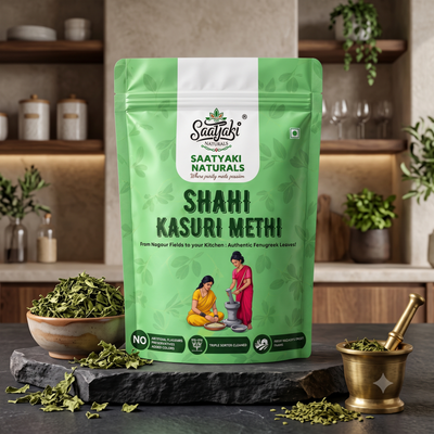Shahi Kasuri Methi - Premium Dried Fenugreek Leaves