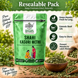 Shahi Kasuri Methi - Premium Dried Fenugreek Leaves