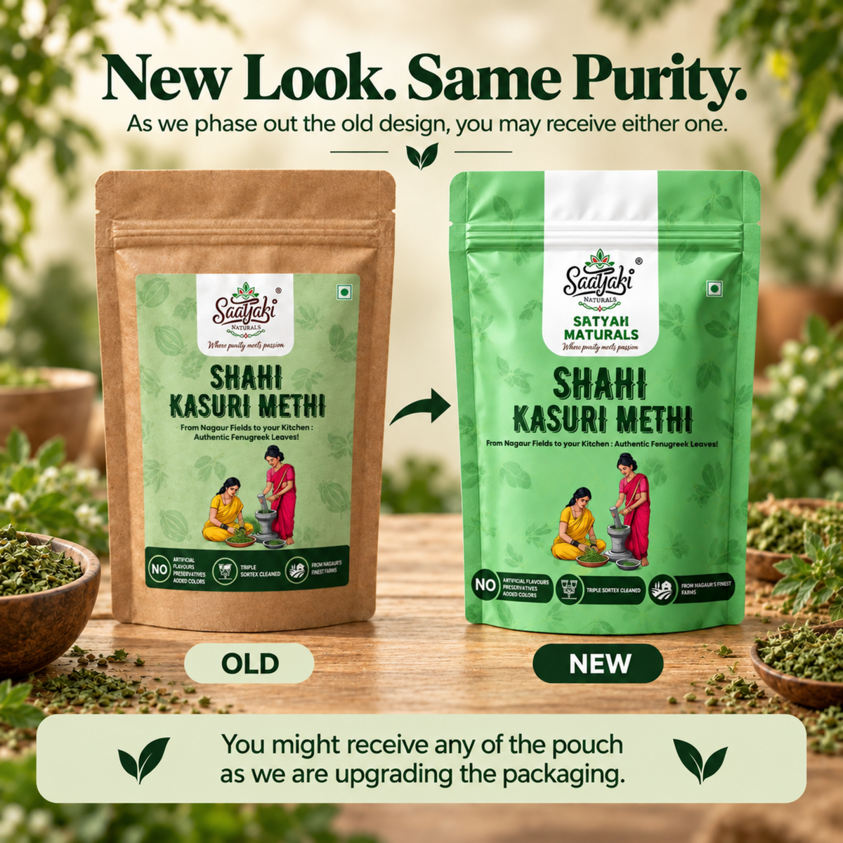 Shahi Kasuri Methi - Premium Dried Fenugreek Leaves