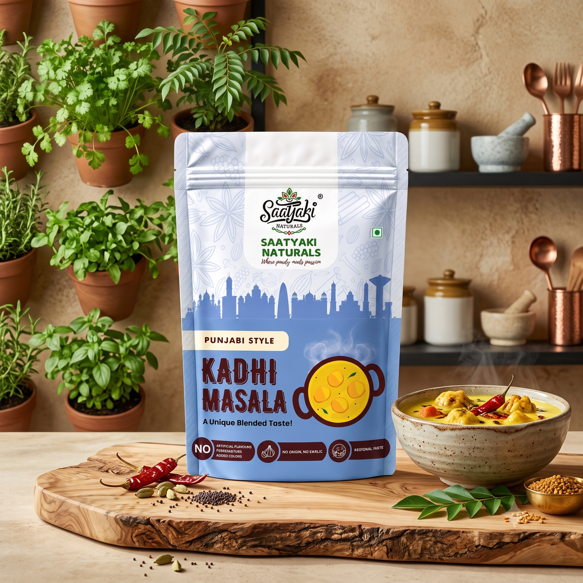 Pure Punjabi Style Kadhi Masala - Authentic North Indian Curry Spice Mix