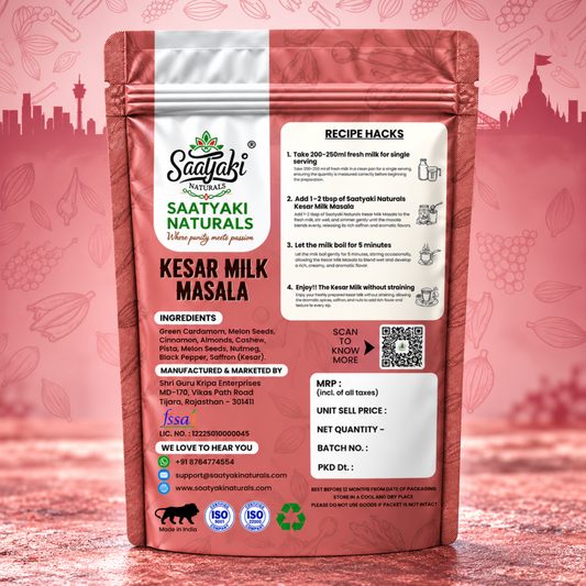 Kesar Milk Masala - Saffron & Dry Fruit Blend