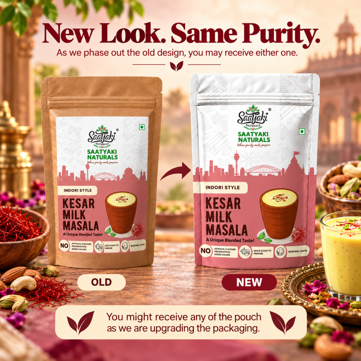 Kesar Milk Masala - Saffron & Dry Fruit Blend