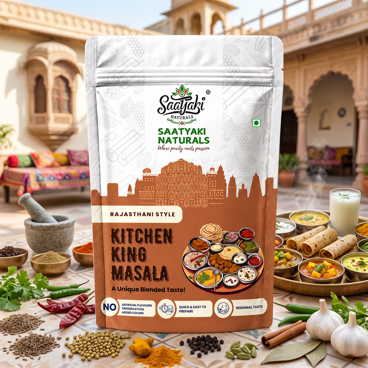 Rajasthani Kitchen King Masala - Premium Spice Blend
