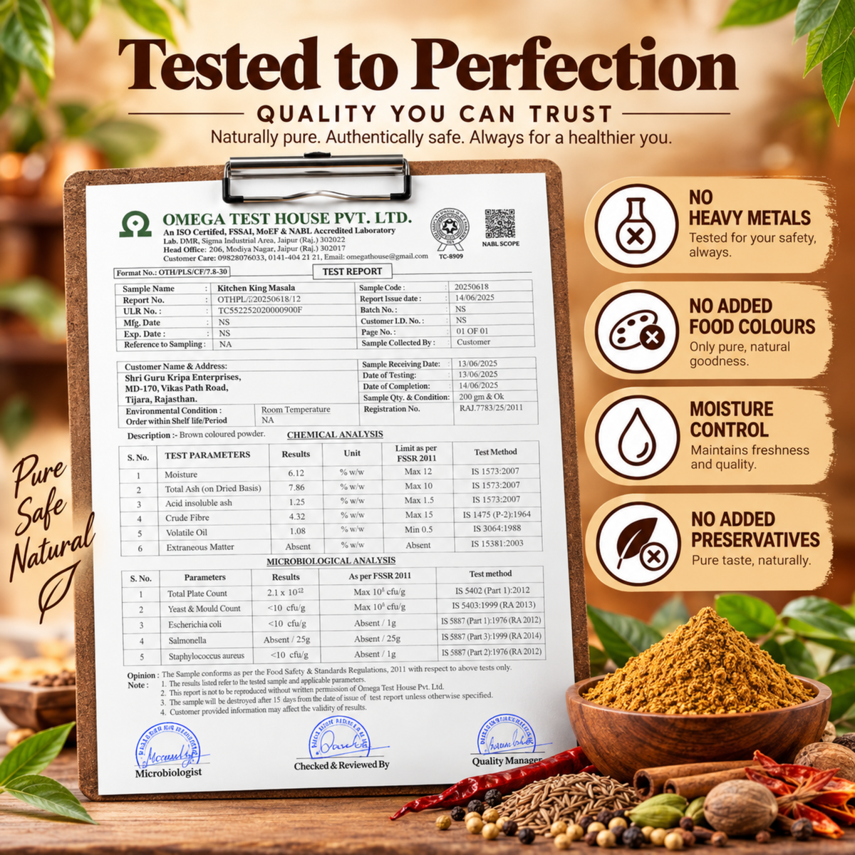Rajasthani Kitchen King Masala - Premium Spice Blend