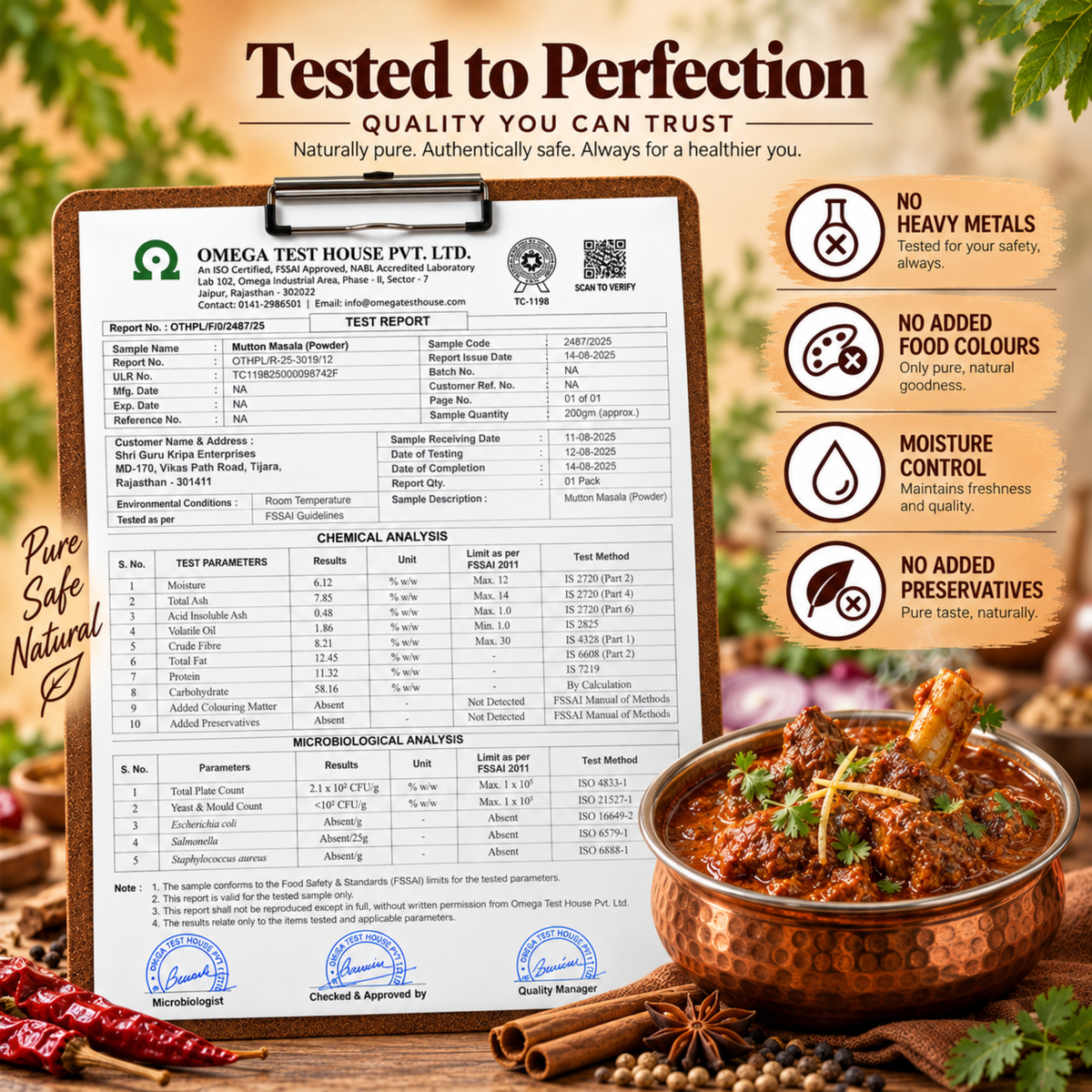 Mughlai Mutton Masala
