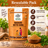 Nagauri Methi Dana - Premium Bold & Clean Fenugreek Seeds