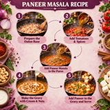 Dilli Style Paneer Masala - One Spice Mix for All Paneer Dishes