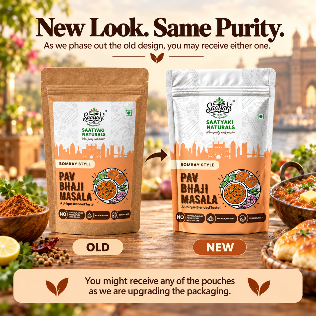 Mumbai Style Pav Bhaji Masala - Premium Spice Blend