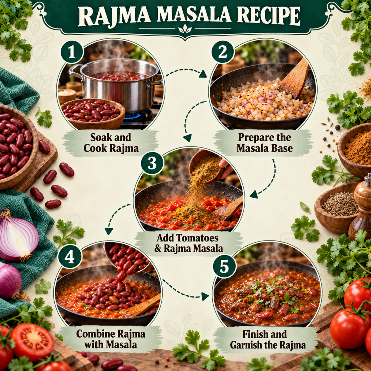 Jammu Style Rajma Masala – The Essence of Kashmiri Flavors