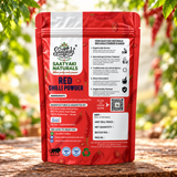 Red Chilli Powder - Stone Grounded, Pure & Stem Cut Lal Mirch Powder