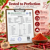 Red Chilli Powder - Stone Grounded, Pure & Stem Cut Lal Mirch Powder