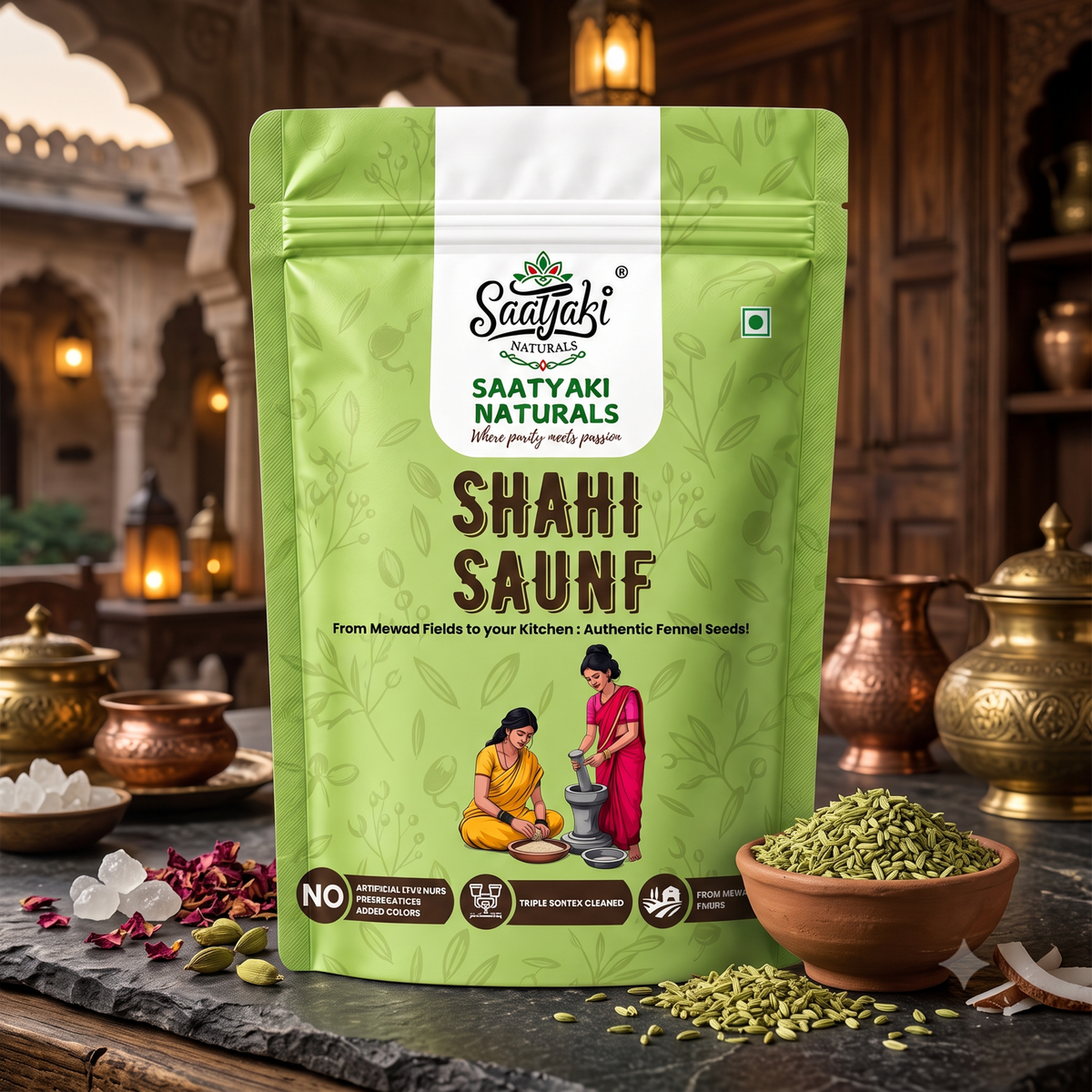 Shahi Saunf - Natural & Chemical-Free Fennel Seeds
