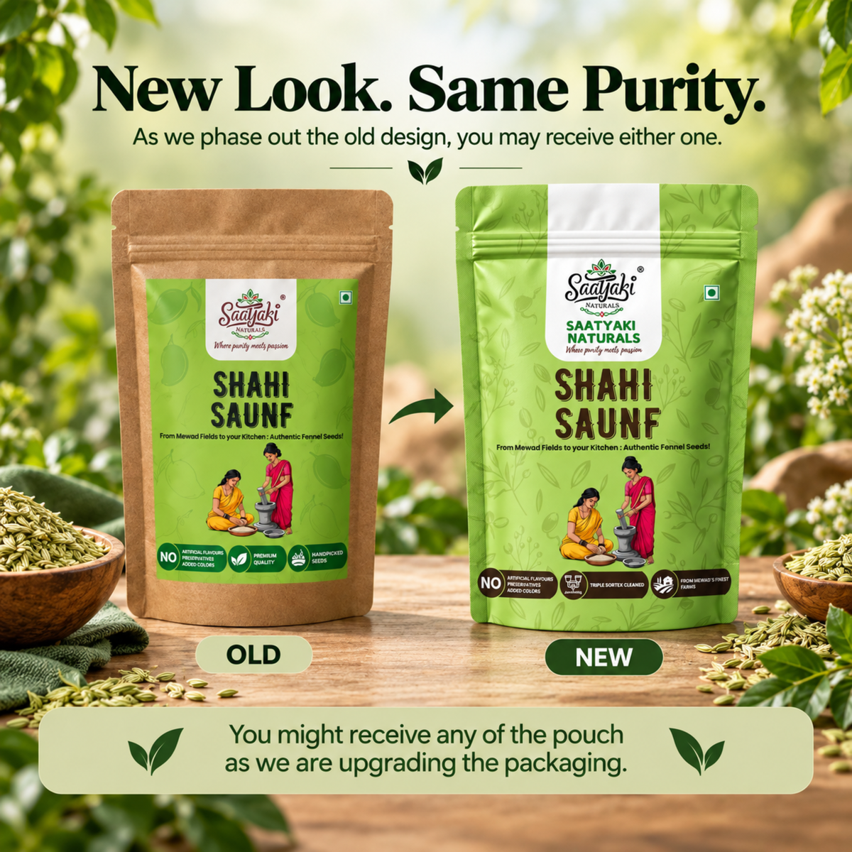 Shahi Saunf - Natural & Chemical-Free Fennel Seeds